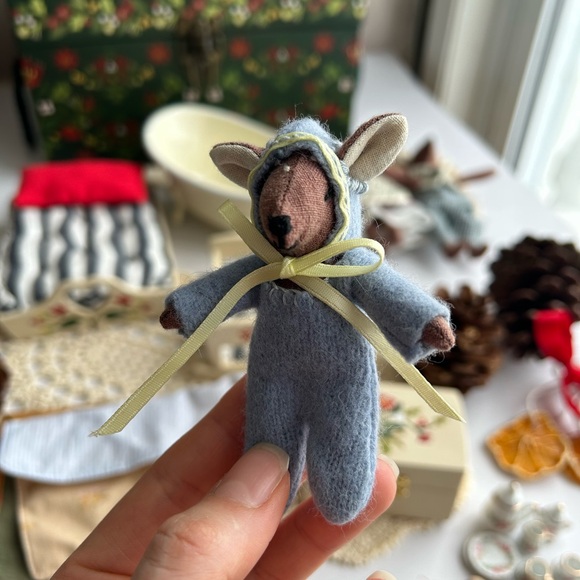 Charming Red Stag linen Family - Picture 2 of 16